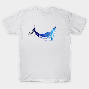 Humpback Whale Galaxy T-Shirt